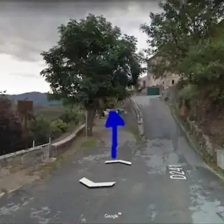 Vue Sur Les Montagnes Corses