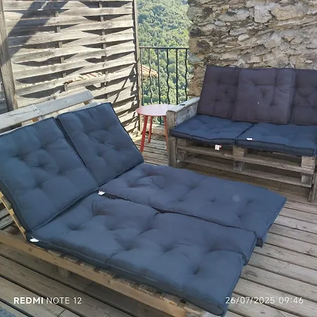 Vue Sur Les Montagnes Corses Semesterbostad Castellare-di-Mercurio